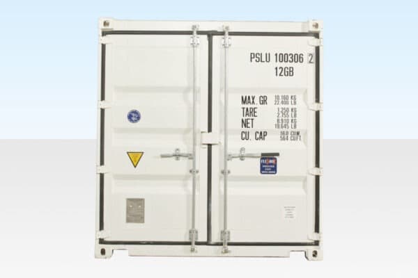 10Ft X 8Ft Shipping Container (One Trip) - White, photo 1