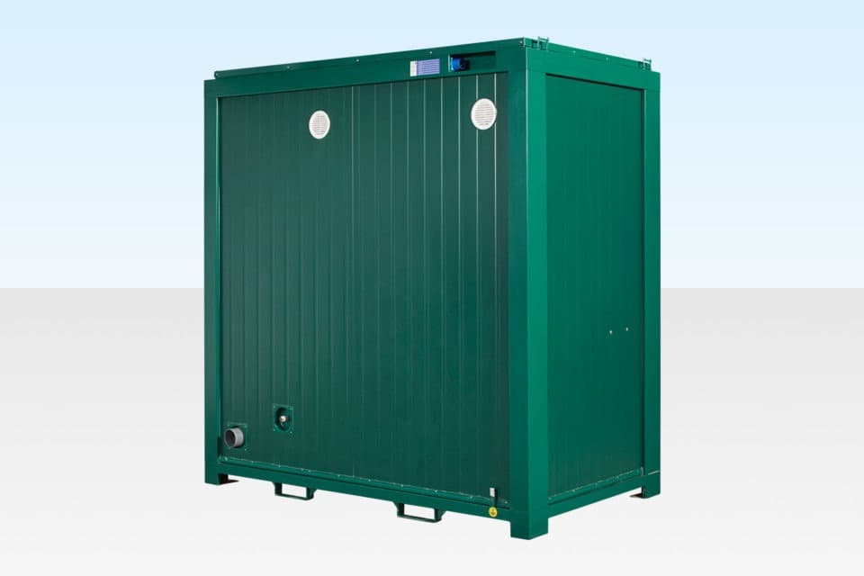 1+1 Double Mains Toilet 8Ft x 5Ft (Green), photo 1