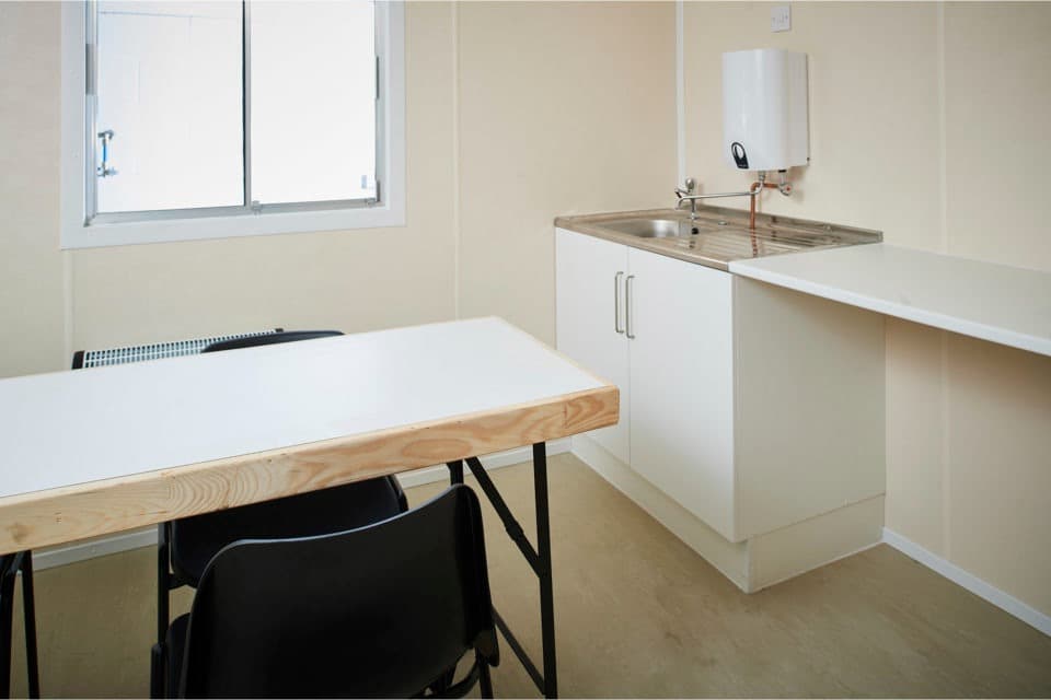 12Ft x 8Ft Steel Anti-Vandal Canteen Cabin, photo 1