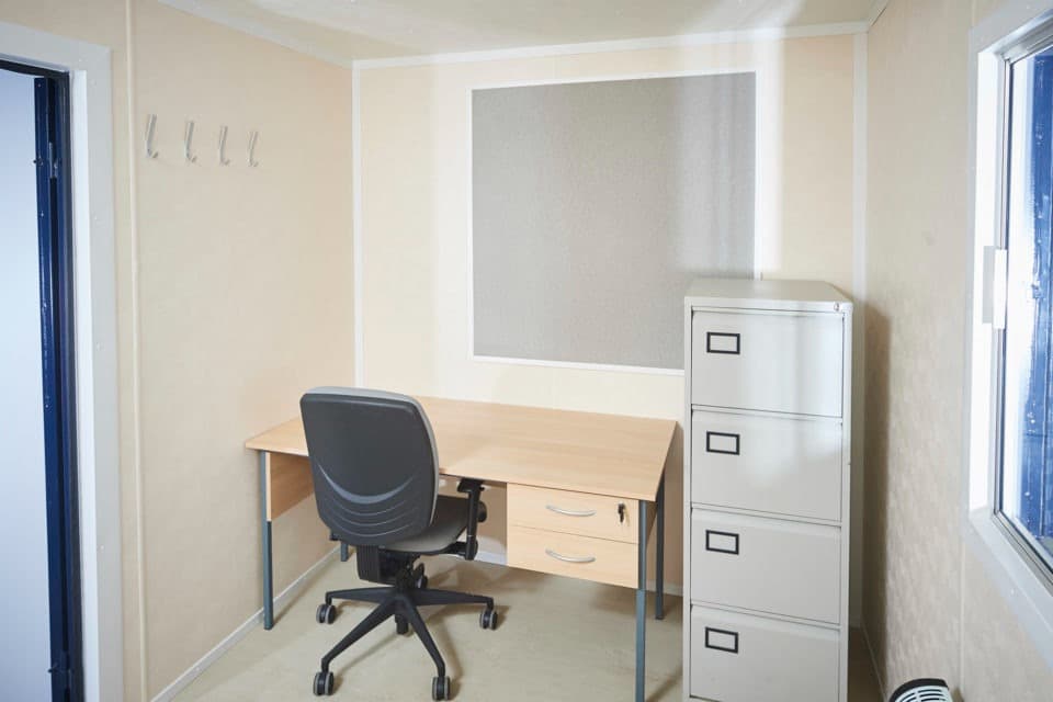 12Ft x 8Ft Steel Anti-Vandal Office Cabin, photo 1