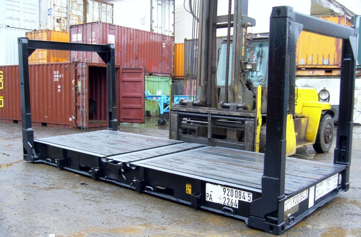 20ft Collapsible Flat Racks, photo 1