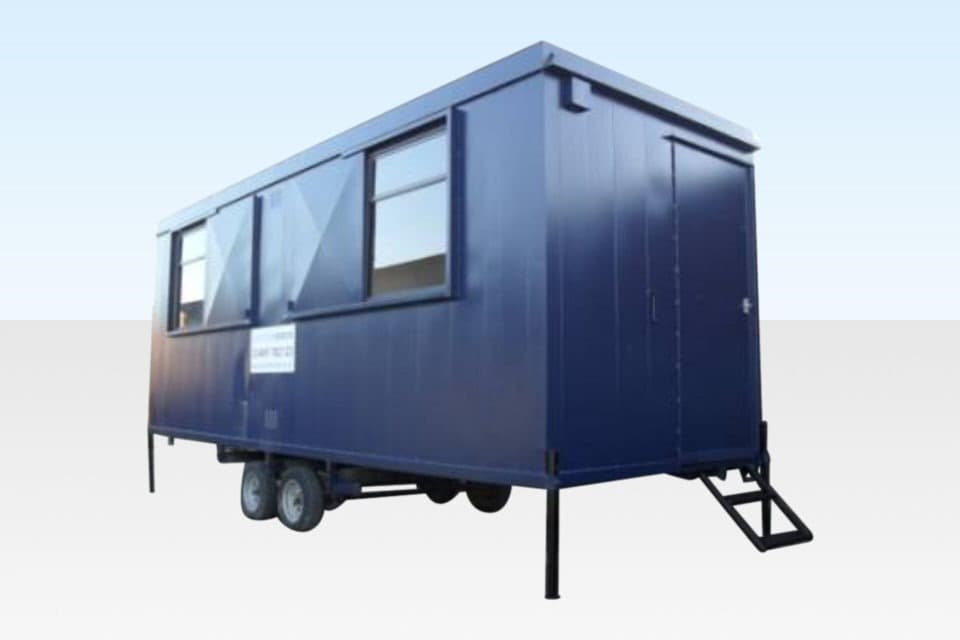 20Ft x 7Ft 6in Mobile Canteen Cabin, photo 1