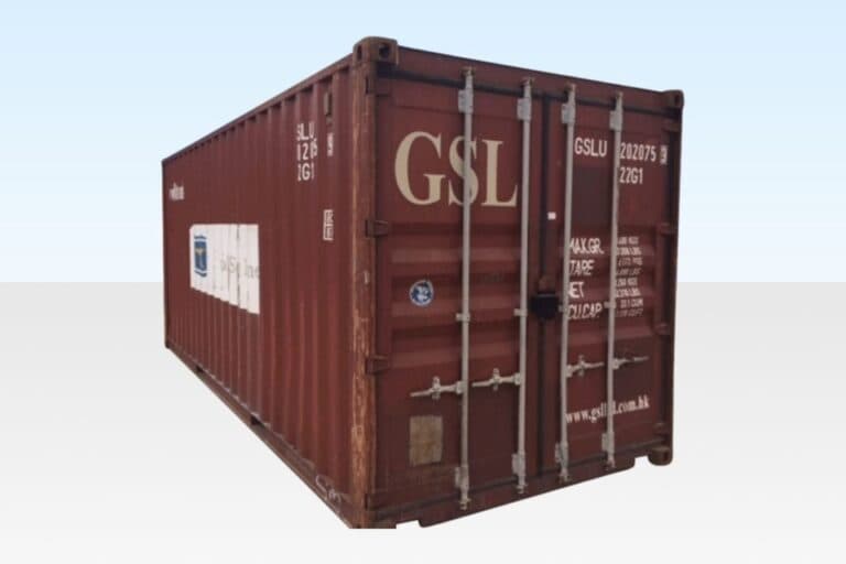 20ft x 8ft Used Cargo-worthy Dry Van, photo 1