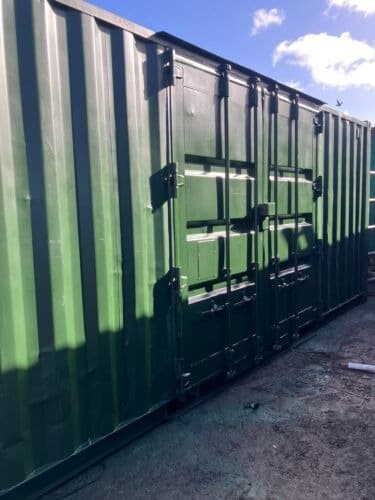 20x8x86 Side Door Shipping Container Repainted With Lock Box, photo 1