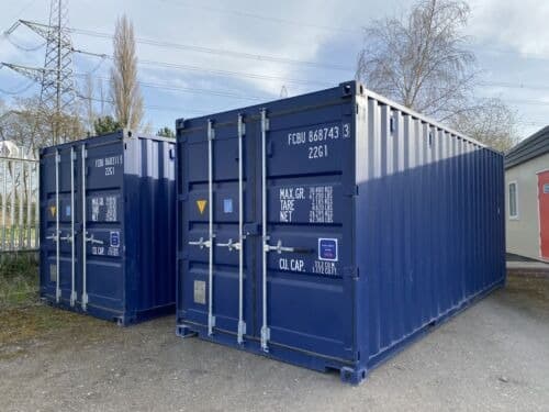 Single Trip 20Ft Shipping Container Storage Container Secure Store Site Cabin, photo 1